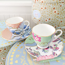 Spot Wedgwood Butterfly Bloom Butterfly Bloom Bone China 2 cups 2 dishes 100ml Espresso