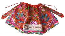 36CM FLAT EMBROIDERED DOUBLE PHOENIX PEONY GOD CLOTHES EMPRESS CLOAK MAZU CLOAK STATUE CLOAK PHOENIX CLOAK GOD CLOTHES