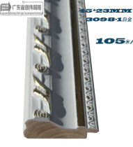 3098-1 Platinum cross stitch wood line picture frame decoration solid wood frame frame a piece of 105 meters