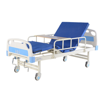 ABS double rocking bed guard rail home multifunction bed paralysed patient physiotherapy bed can open defecation wheel JT