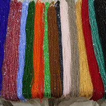 Beaded wedding dress accessories Small diamond tassel Crystal beaded material Handmade DIY bead chain jewelry bead string