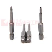S2 alloy steel S1 4 wind batch head pneumatic screw head plum blossom wind batch head magnetic S1 4*50 * TT10