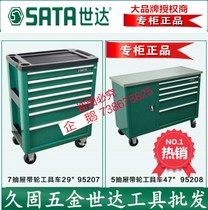 SX Shida Tools Steam Repair Tool Cabinet With Wheels Mobile Tool Car 7 Drawers 29 Inch 95207 95207 95208