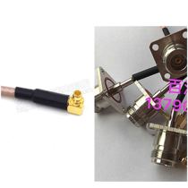 Radio Frequency coaxial connection line N-KF MMCX-JW test line RG178 silver plated line 10cm waterproof n mother square plate