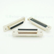 Yunteng MDD50FS-180 SCSI HPDB50 straight foot 50 pin in-line female head PCB board card pin
