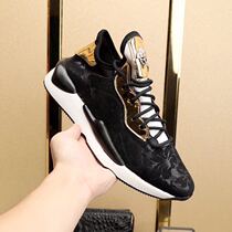 European Station Great Men Shoes Summer Tide Shoes 2019 New leather breathable casual sneaker mens Korean version Medutha