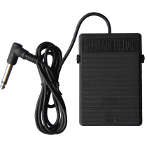 Universal sustain pedal for electronic keyboard