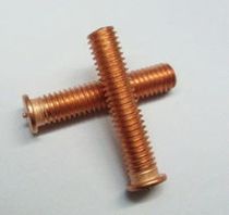 Copper plated welding screw welding screw welding screw welding nail spot welding screws M5 * 10-50