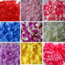 Emulated Petal Rose Petal Wedding flower Flowers Decoration Silk Flower Shooting props DIY emulated floral black petals