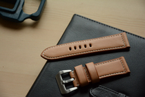 Handmade strap of herman oak saddle Panerai hand-made strap with retro-knife cow leather strap