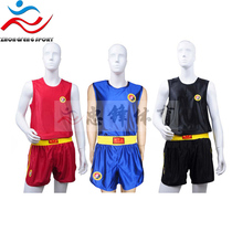 Childrens adult uniform red blue black belt boxing uniform a variety of optional high quality and low price can be printed and customized