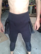 Wetsuit plus leg bag