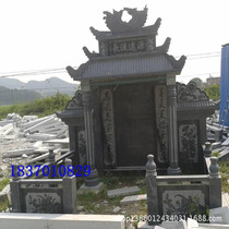 China Black Tombstone Marble China Black Granite Tombstone Stone Tombstone Carved Lion Tombstone