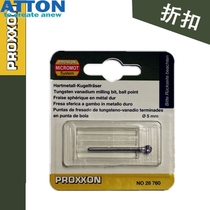PROXXON Tungsten steel spherical milling cutter 5mm Shank diameter 2 35mm No 28760