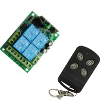 12V four-way fixed code wireless remote control switch butterfly four-button wireless remote control 2272 decoding
