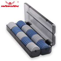 Wanghai fishing tackle polycarbon transparent plastic explosive hook box string hook box hanging Box storage box Main wire box accessories box