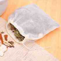 Full medical defatted gauze bag decoction filter bag bundle mouth traditional Chinese medicine powder bag soaking foot pure cotton bag 20*25