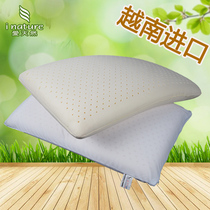 Love natural Vietnam imported LIENA natural latex pillow pillow core cervical pillow children pillow Oval square pillow