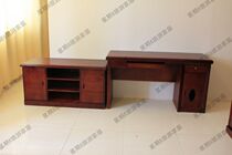 Custom high-end hotel furniture TV cabinet high and low table computer table luggage rack writing desk stool chair full set