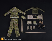 (Order discount)Fire Girl Toys 1 6 FG043 US Navy seal CP camouflage female soldier set