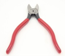 Taiwan 7 inch imported plastic nozzle pliers round surface plastic oblique pliers cutting pliers oblique nose pliers pliers water mouth scissors