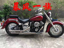 Cruise retro racing 400 Iron Horse 400 sand to 400 750 modified exhaust straight row with silencing horse tellurium sound