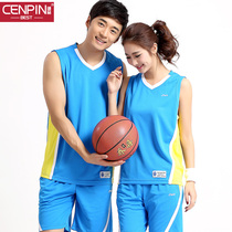 Summer new products for men and women couples perspiration breathable sleeveless vest shorts basketball clothes large size sports suit thin