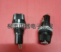 Crown FUSE Heiqi 5X20 seat high temperature resistant Bakelite electric FUSE holder a box of 100 packs
