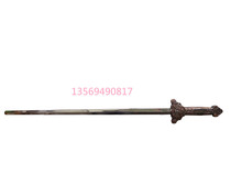(God sent sword) stainless steel telescopic Taiji sword performance fitness telescopic folding shrink sword