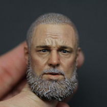 1 6 Russell Crowe Head sculpture Noahs Ark Savior Bearded Head sculpture