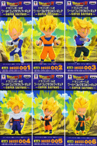 Dragon Ball glasses Factory group vertical scene WCF Super Saiyan family Japanese version (spot)