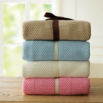 Cotton knitted blanket childrens thin blanket air conditioner is covered by baby blanket summer baby blanket huddled by newborn comfort