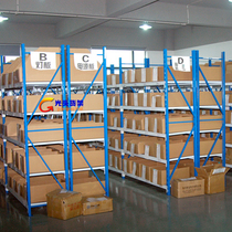 Light storage shelf storage container thickened disassembly display rack warehouse household iron frame Jiangsu Zhejiang and Shanghai