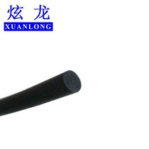 Xuanlong plug-in sound insulation O-shaped solid hollow sealing strip outer diameter 3 5 6 7 8 10 12mm