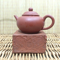 Old red brick square brick pot mat Fine tea props Pottery brick Chaoshan Kung Fu tea random hair