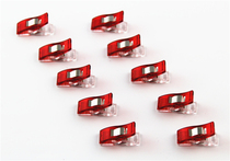 Unilateral Flat With Scale Parquet Clips Powerful Clip Transparent Plastic Clips Positioning Clips Edge Clips