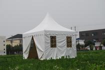  3*3 outdoor wedding tent white event promotion celebration etiquette advertising spire European-style conference tent