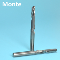 4MM single-edged spiral milling cutter density board open rough cutting knife acrylic advertising woodworking computer engraving machine tool