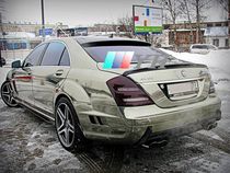 Application of carbon fiber Benz 07-12 W221 W221 S400 S400 S600 S55 S55 S63 S63 S63 A tail