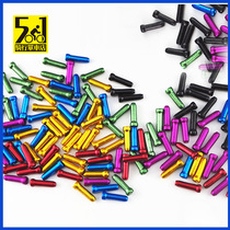 Mountain Bike Wire Inside Wire Sleeve Variable-speed Brake Wire Core Cap Aluminum Alloy Anode Color Aluminum Tailcaps