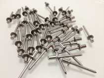 Stainless steel closed type suction core rivets with a large range of sizes from Uber 3 24 04 8