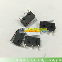 Bend micro switch with handle travel switch KW12P-1 micro limit right bent foot 3 feet