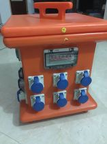 Customized portable plastic distribution box portable waterproof socket box mobile power repair box site control box