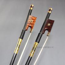  Violin bow Carbon fiber violin bow Snake wood tail library violin bow