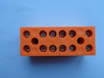 H3801-6 Through terminal block Fixed terminal post 6 36A