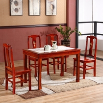 Solid Wood Milk Tea Shop Dessert Shop table Cafeteria West Restaurant Dining Table Snack Snack Table Snack cold Drinking shop Desk and chairs