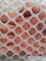 1 2 meters high white plastic mesh plastic net chicken duck net Seine mesh isolation net mattress balcony protection