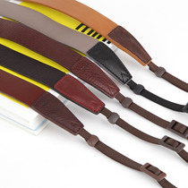 cam-in Italy Implanted Tanning Cow Leather Professional Camera Braces Genuine Leather Shoulder Strap Universal connector CS182