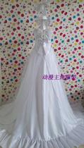 Anime protagonist costume) cos clothing custom-made TYPE-Moon10 anniversary saber wedding dress