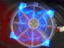 Aeolus cooling king transparent blue light red light colorful 18CM20CM silent chassis cooling fan